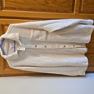 XXL Oversized Fleece Button Up Jacket Boho Bohemian Cozy comfort neutral Womens